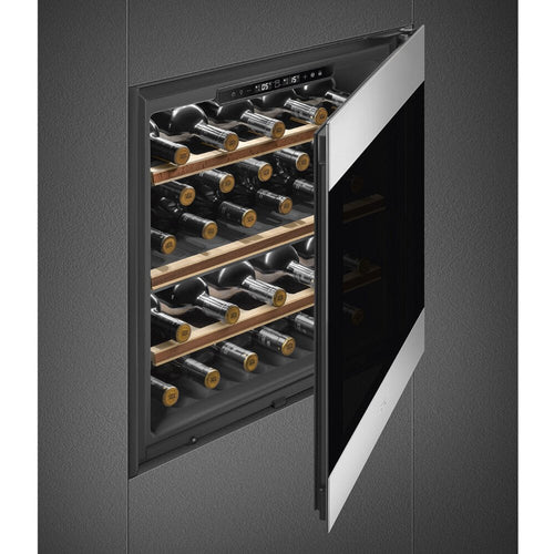 Smeg CVI329X3 - Stainless Steel Wine Cooler - 29 Bottle Capacity - G Energy Rated