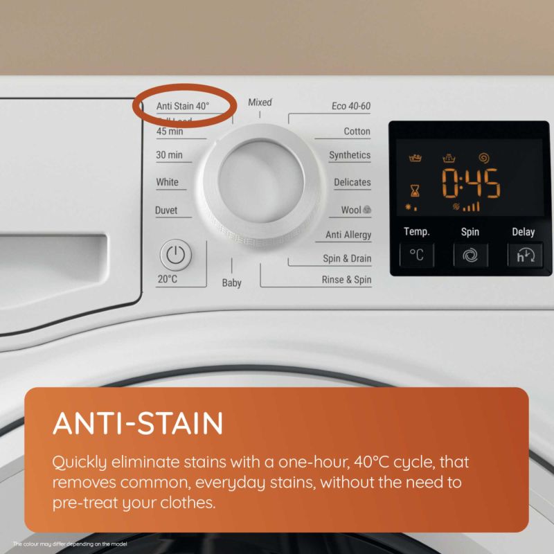 Hotpoint NSWF 7469 W UK - White 7KG Washing Machine - 1400 RPM - A energy - Display