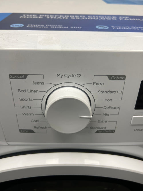 Midea MDG09EH80/1 - White 8KG Heat Pump Condenser Dryer - A++ energy - Unboxed