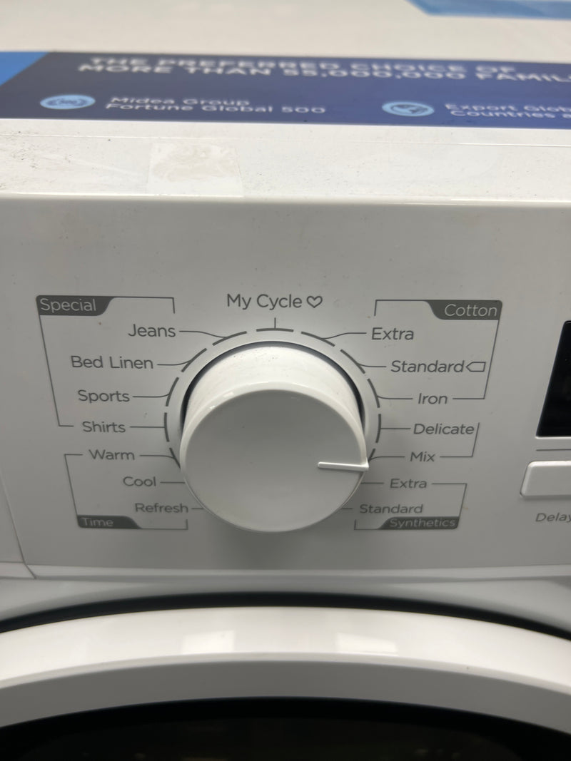 Midea MDG09EH80/1 - White 8KG Heat Pump Condenser Dryer - A++ energy - Unboxed
