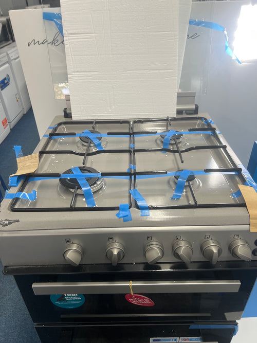 Statesman GDL60S - Silver 4 Zone Gas Cooker - Unboxed