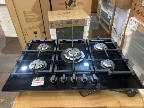 AEG HKB75450NB - 5 Zone Gas Hob - Unboxed