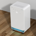 EcoAir DC12 MK3 - White 12L Dehumidifier - Digital Display - 2L Tank