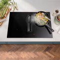 Caple PLASDD820BK - Black 80cm Induction Hob with Downdraft Extractor