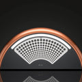 Caple PLASDD925CO 82cm Copper Downdraft Extractor with Plasma Filter