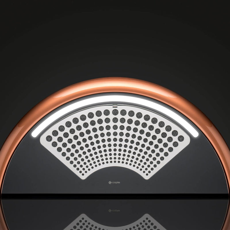 Caple PLASDD925CO 82cm Copper Downdraft Extractor with Plasma Filter
