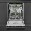 Smeg DIL322BL - Black Integrated Dishwasher - B energy