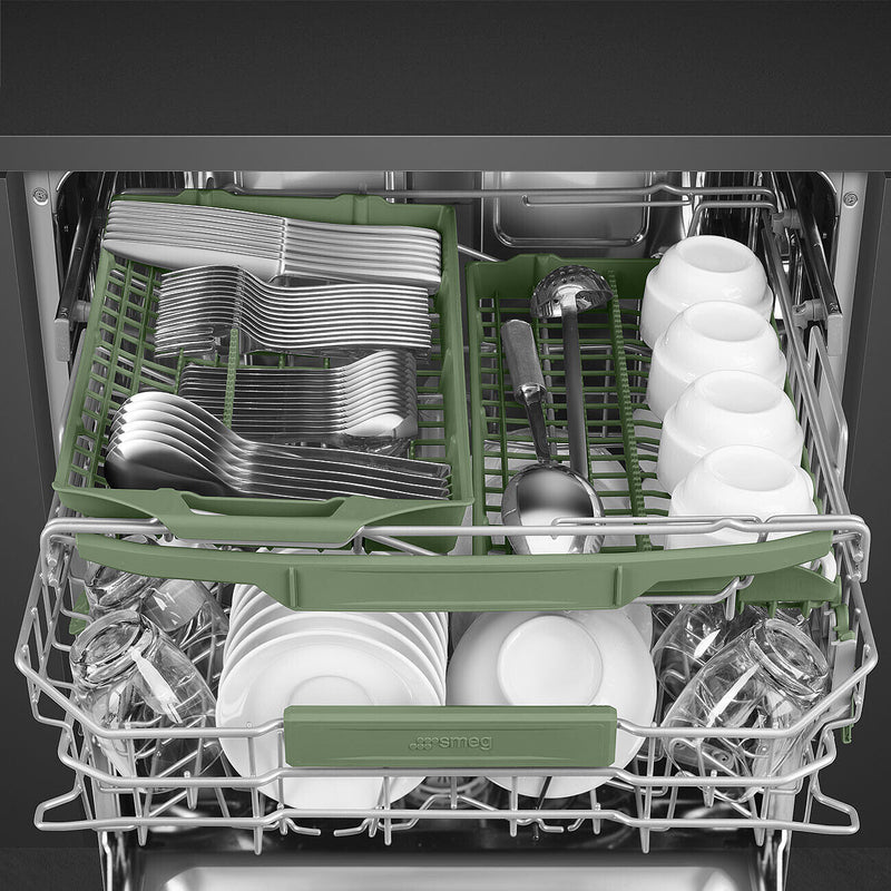 Smeg DIL322BL - Black Integrated Dishwasher - B energy
