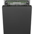 Smeg DIL322BQL - Black 14 Place Settings Fully Integrated Dishwasher - B Energy