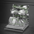 Smeg DIL322BQL - Black 14 Place Settings Fully Integrated Dishwasher - B Energy