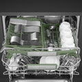 Smeg DIL322BQL - Black 14 Place Settings Fully Integrated Dishwasher - B Energy