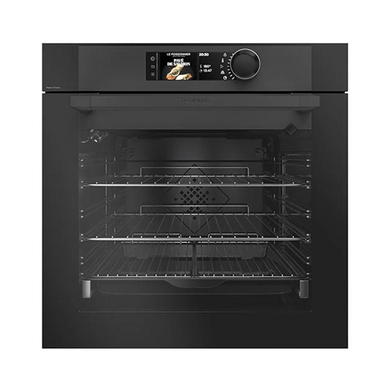 De Dietrich DOP8786BB - Coal Black Built-in Single Oven - Pyrolytic Self-Cleaning - Multi-Function - A+ Energy Rating