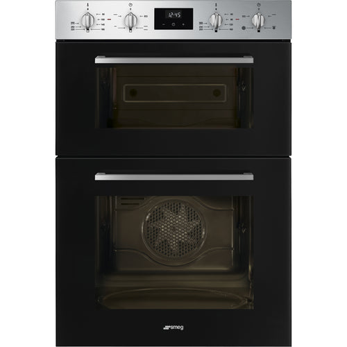 Smeg DOSF400B - Stainless Steel Double Ovens - 105L Capacity - A Energy Rating