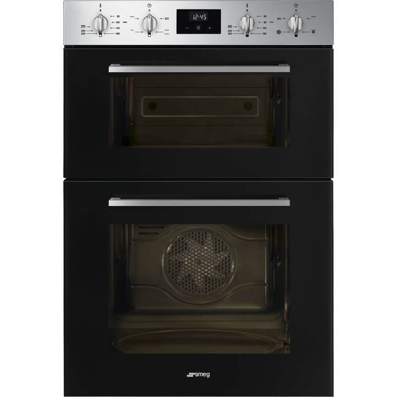 Smeg DOSF400B - Stainless Steel Double Ovens - 105L Capacity - A Energy Rating