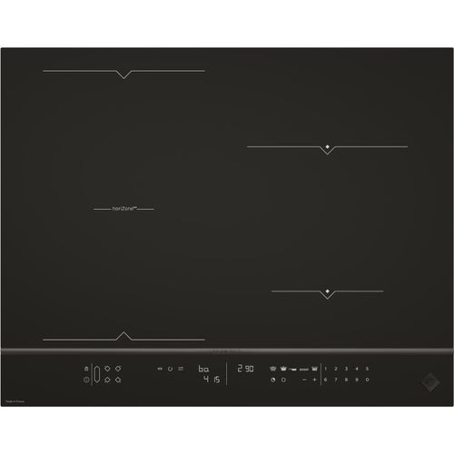 De Dietrich DPI7686BP - Stainless Steel 65cm 4 Zone Induction Hob - Auto Pan Detection - Energy Rating