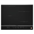 De Dietrich DPI7686XS - Black with Front Profile Induction Hob - 65cm HoriZone - 4 Zones