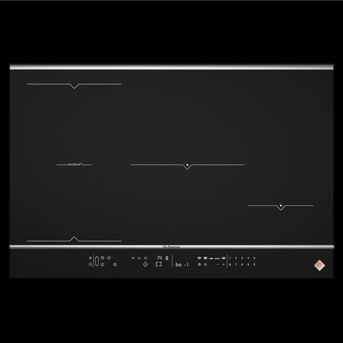 DeDietrich DPI7884XS - Black Induction Hob - 4 Zones, 80cm Width, Horizone - Energy Rating Unknown