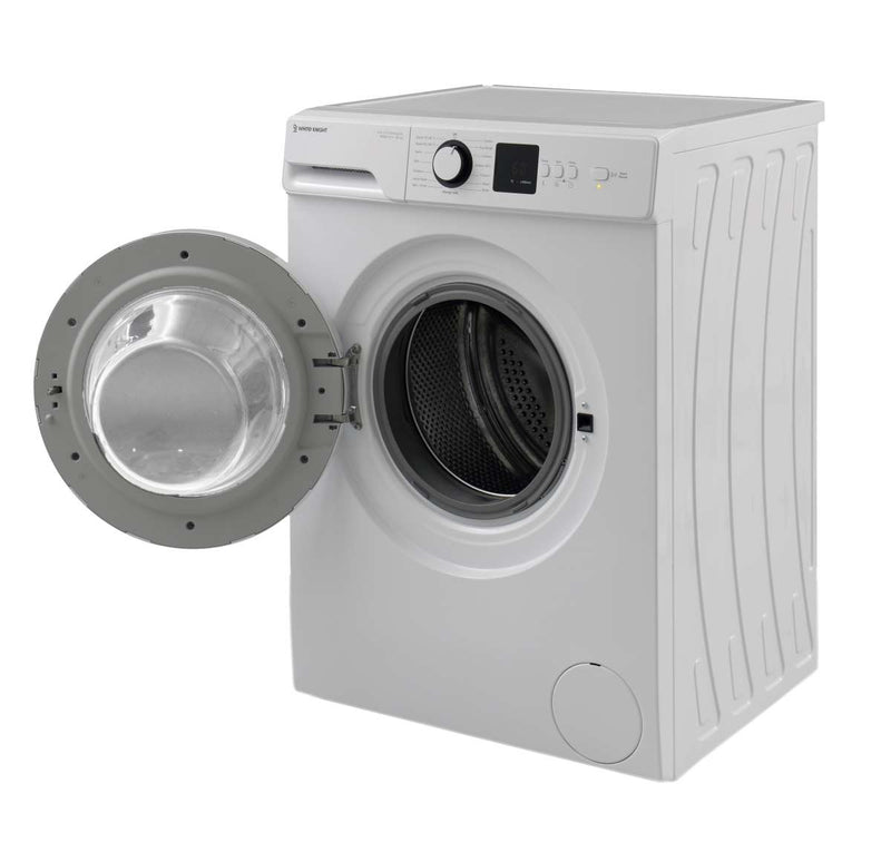 White Knight AT7WM148W White Freestanding 8KG 1400RPM Washing Machine -D Rated