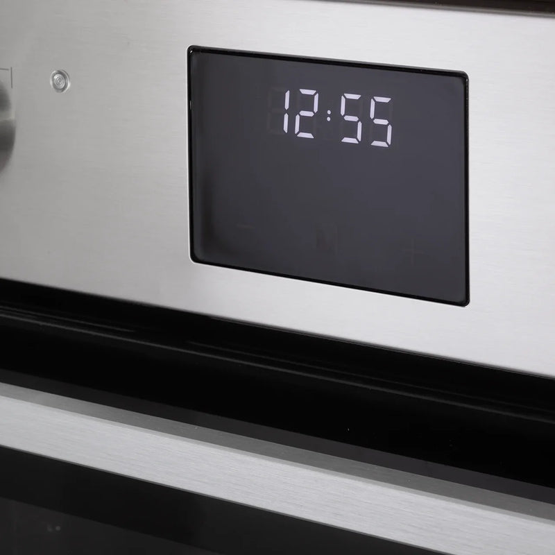 DeLonghi DSG10XL - Stainless Steel Built-In Gas Single Oven - 70L Capacity - A Energy Rating - Display