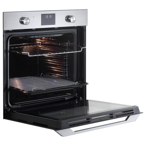DeLonghi DSG10XL - Stainless Steel Built-In Gas Single Oven - 70L Capacity - A Energy Rating