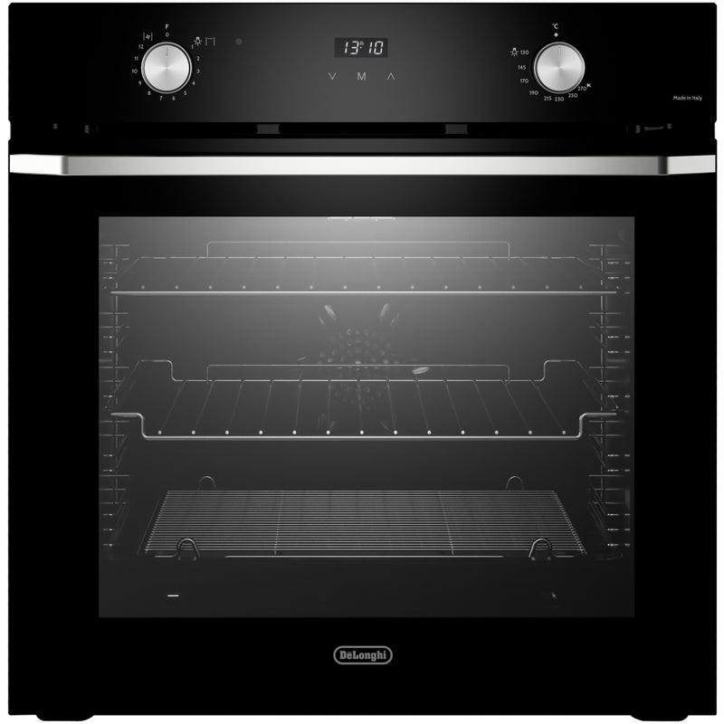 DeLonghi DSG10NL - Black Single Oven - 70L Capacity - A Energy Rating