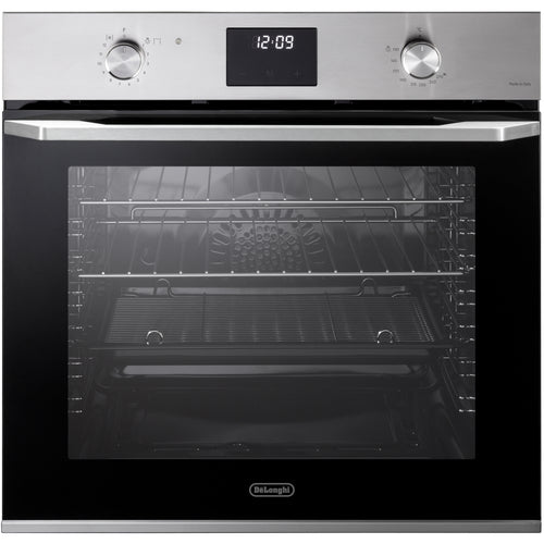 DeLonghi DSG10XL - Stainless Steel Built-In Gas Single Oven - 70L Capacity - A Energy Rating