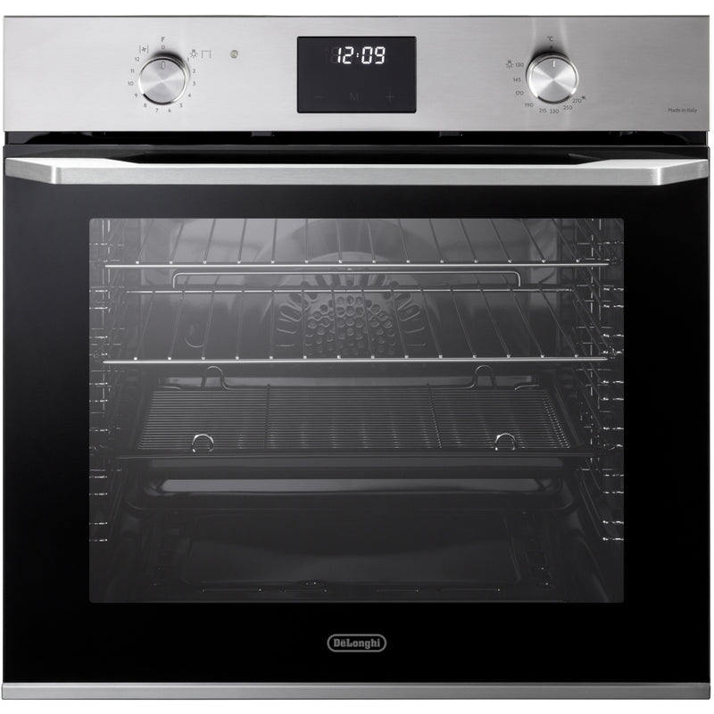 DeLonghi DSG10XL - Stainless Steel Built-In Gas Single Oven - 70L Capacity - A Energy Rating
