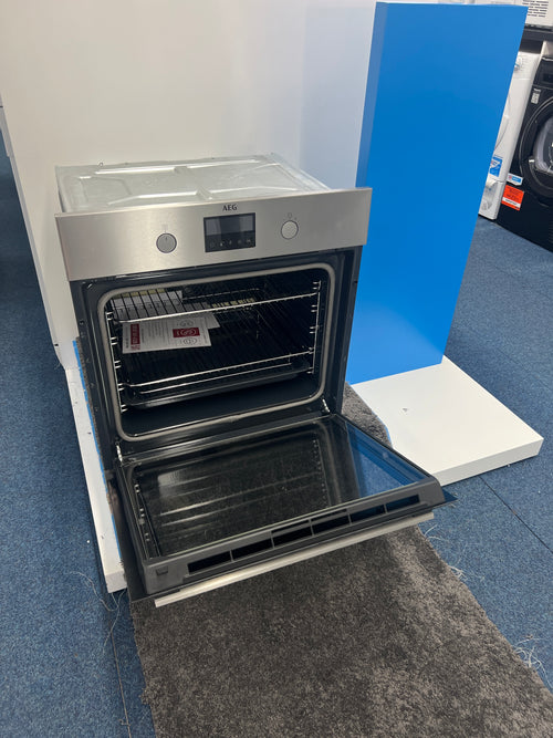 AEG BPS355061M - Stainless steel Built in Electric Single Oven - A+ energy - Unboxed