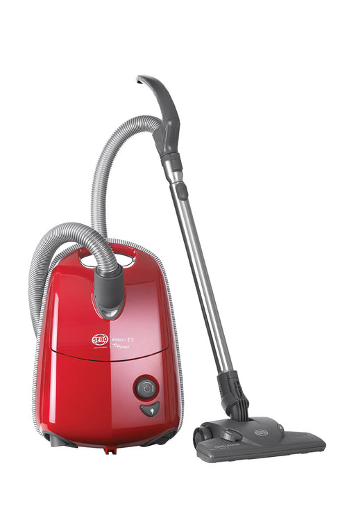 SEBO E1 Red Boost ePower - Red Vacuum Cleaner - 3.5L Capacity