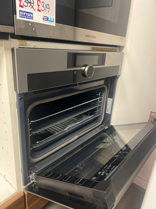 AEG KPE842220M - Stainless steel Built in Compact Single Oven - A+ energy - Ex Display