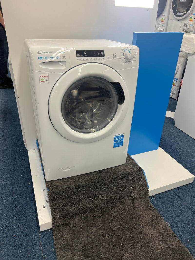 Candy CSW4852DE - White 8KG Washer Dryer - 1400 RPM - E energy - Unboxed
