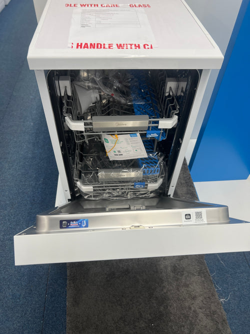 Midea MDWEF1034C(W)-WG-UK - White Freestanding Dishwasher - E energy - Unboxed