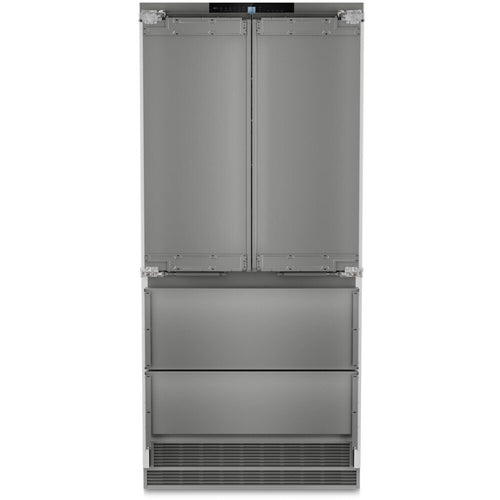 Liebherr ECBNe 8872 - Stainless Steel American Fridge Freezer - 523L - E Rated