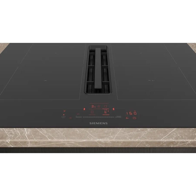 Siemens ED711HQ26E iQ500 - Black Vented Induction Hob - 4 Zones - 71cm - B Energy Rating