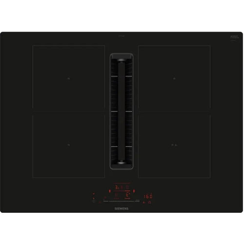 Siemens ED711HQ26E iQ500 - Black Vented Induction Hob - 4 Zones - 71cm - B Energy Rating