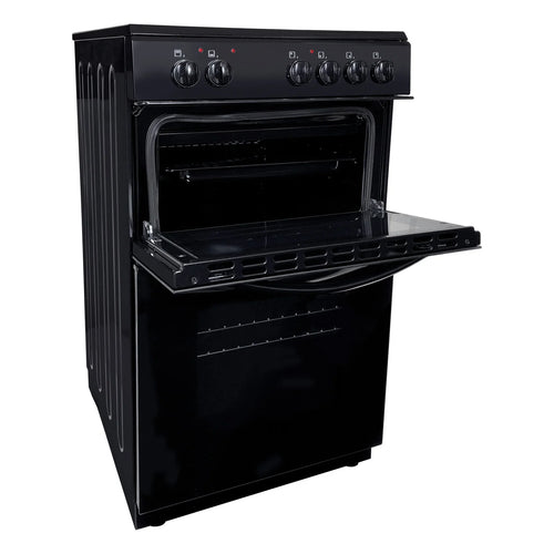 Statesman EDC50B - Black 4 Zone Electric Cooker - Display