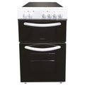 Statesman EDC50W - White 4 Zone Electric Cooker - A energy - Display