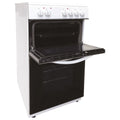 Statesman EDC50W - White 4 Zone Electric Cooker - A energy - Display