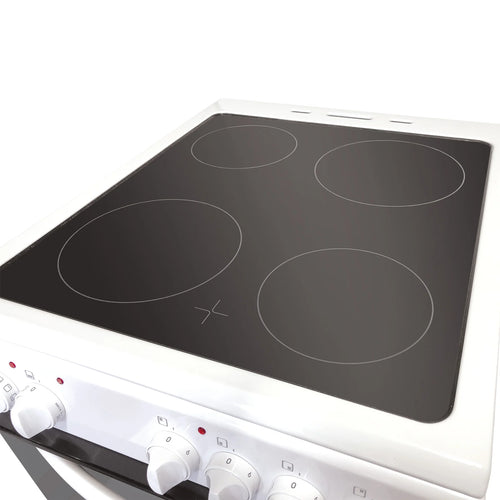 Statesman EDC50W - White 4 Zone Electric Cooker - A energy
