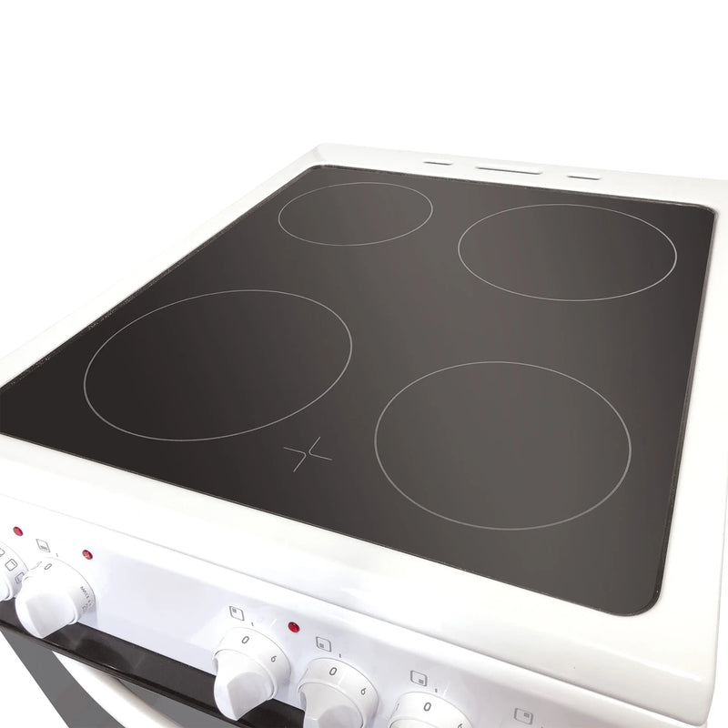 Statesman EDC50W - White 4 Zone Electric Cooker - A energy