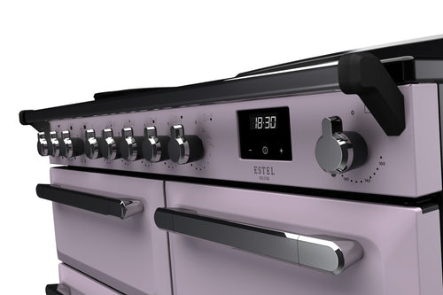 Rangemaster ESDL100EIPHTH/CM1 Estel Deluxe 100cm Induction Heather/Chrome