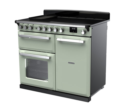 Rangemaster ESDL100EIPMNT/CM1 Estel Deluxe 100cm Induction Mint/Chrome