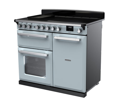 Rangemaster ESDL100EIPMSB/CM1 Estel Deluxe 100cm Induction Misty Blue/Chrome