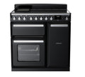Rangemaster ESDL90EIPGBL/CM1 Estel Deluxe 90cm Induction Black/Chrome