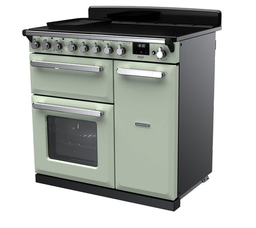 Rangemaster ESDL90EIPMNT/CM1 Estel Deluxe 90cm Induction Mint/Chrome