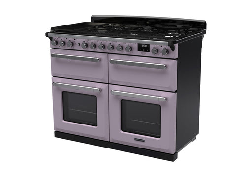 Rangemaster ESDLB110DFPHTH/CM1 Estel Deluxe 110cm BC Dual Fuel Heather/Chrome