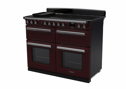 Rangemaster ESDLB110EIPBOR/CM1 Estel Deluxe 110cm BC Induction Bordeaux/Chrome