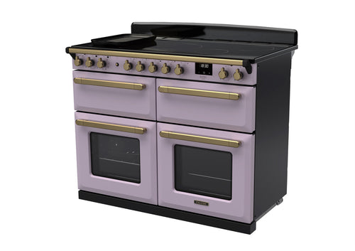 Rangemaster ESDLB110EIPHTH/AB1 Estel Deluxe 110cm BC Induction Heather/Antique Brass