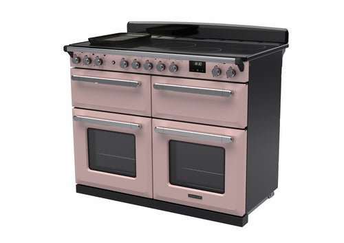 Rangemaster ESDLB110EIPPPK/CM1 Estel Deluxe 110cm BC Induction Pale Pink/Chrome