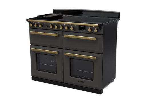 Rangemaster ESDLB110EIPSLT/AB1 Estel Deluxe 110cm BC Induction Slate/Antique Brass